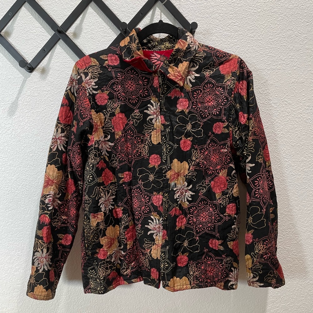 Flashback Couture Reversible Jacket Size Petite S - image 2